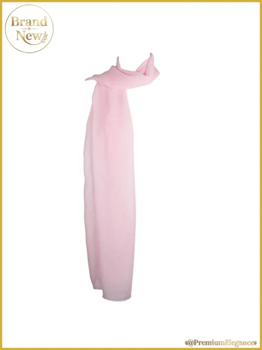 Chiffon Scarf Sheer Wrap Lightweight Polyester